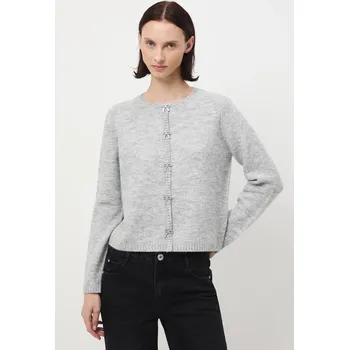 Dámský svetr Kardigan s příměsí vlny Medicine RW25-SWD916 šedá 09M, vel. S