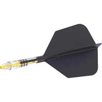 Šipka Cuesoul ROST T19 černo-žluté, Big Wing letky, carbon násadky velikost 2