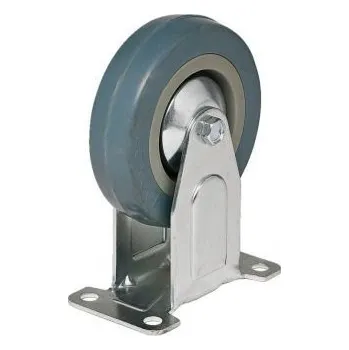 Pojezdové kolečko Pevné kolo 100 mm, nosnost 50 kg, pogumované