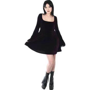 Dámské šaty šaty dámské KILLSTAR - Beatrix - Purple - 3XL