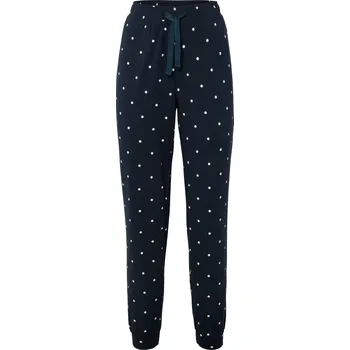 Dámské noční prádlo 723731 - Tchibo - Pyžamové kalhoty - pro ženy - vel. M 40/42 - barva: modrá/s puntíky