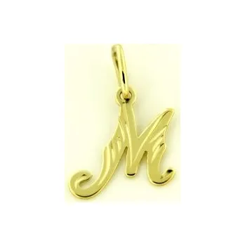 Přívěsek Zlatý přívěsek písmeno ze žlutého zlata