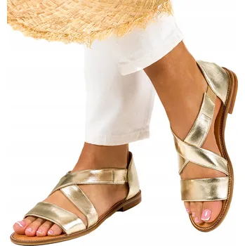 Dámské sandále Casu dámské sandály 2765-832 s plochým podpatkem, velikost 37