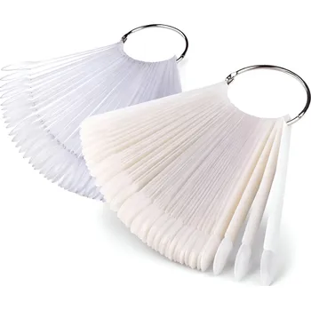 Lak na nehty BAFI Sada Vzorníky na gel laky oválný, 100 ks