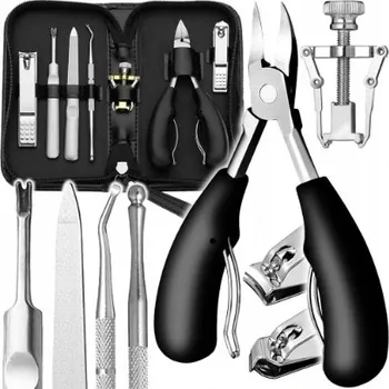 Kleštičky na nehty Korekce nehtů nůžky na zarostlé nehty silné 8 kusů