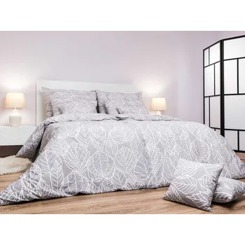 Povlečení DADKA VRACOV Povlečení krep Max šedý 140x200, 70x90 cm