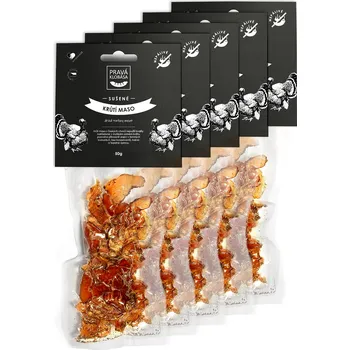 Koření PRAVÁ KLOBÁSA Krůtí sušené maso 5 × 50 g