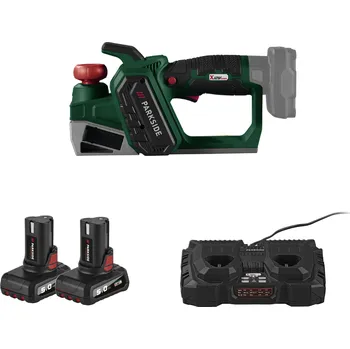 Elektrický hoblík PARKSIDE® Aku hoblík PHA 12 B2, 2x 5 Ah