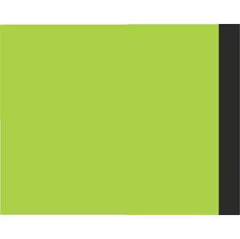 Obálka PLASTOVÉ OBÁLKY 200x230 mm zelené (10 ks)