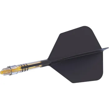 Šipka Cuesoul ROST T19 černo-žluté, Big Wing letky, carbon násadky velikost 3