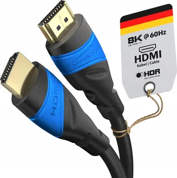 Video kabel Kabel KabelDirekt 8K/4K HDMI - HDMI 0,5 m