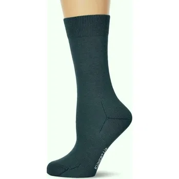 Dámské ponožky Hladké dámské ponožky z měkké bavlna KUNERT LIZ smaragdové 39-42