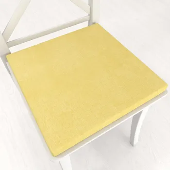 Podsedák Čtvercový podsedák BKW-209 Žlutozelený žíhaný - 38x38x3 cm