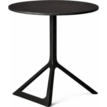 Zahradní stůl VONDOM Černý stolek DELTA 50 cm se sklápěcí podnoží