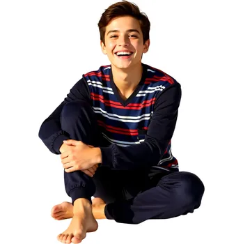 Chlapecké pyžamo Dětské Pyžamo FOLTÝN DP317 chlapec Velikost: 164