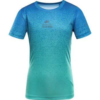 triko dětské krátké ALPINE PRO RIFO rychleschnoucí modré