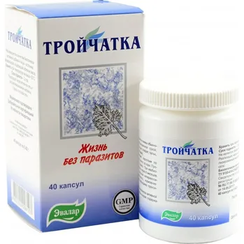 Evalar Přípravek proti parazitům - Trojčatka, 40 tablet