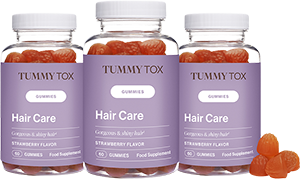 Hair Care: gumové bonbóny pro hustší a plnější vlasy – trojbalení
