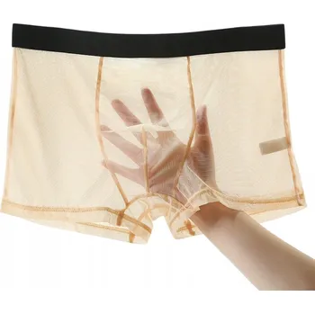 Pánská móda Pánské průhledné boxerky - XXL