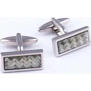 Šperk Manžetové knoflíčky stříbrné barvy Assante 90532, Velikost Uni