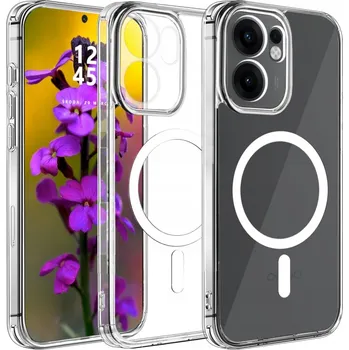 Pouzdro na mobilní telefon POUZDRO PRO OPPO RENO 13F 13FS 5G ZADNÍ KRYT PRO MAGSAFE MAGNETICKÉ POUZDRO PREMIUM