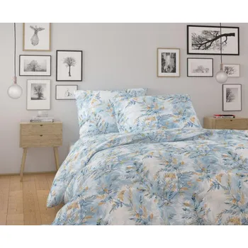 Povlečení Kvalitex Bavlněné povlečení NORDIC COLLECTION YVES modré