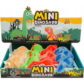 plyšák Plyšový Dinosaurus Roztomilý Kamarád z Jurské Doby (Mix 4 Vzorů)