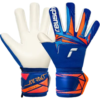 Brankářské rukavice Brankářské rukavice Reusch Attrakt Gold X NC Goalkeeper Gloves Junior 5672955-4126 Velikost 7