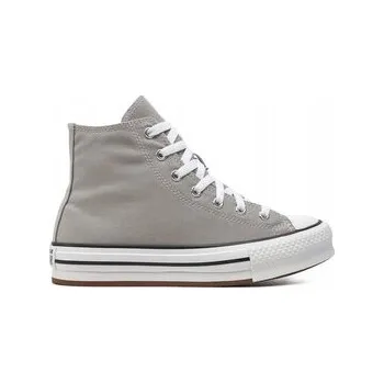 Dámské tenisky Boty Tenisky na Platformě Converse CTAS Eva Lift Hi Totally Šedé