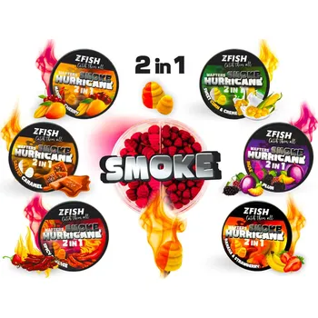 Nástraha ZFISH Smoke Hurricane Wafters 2in1, Mulberry-Plum