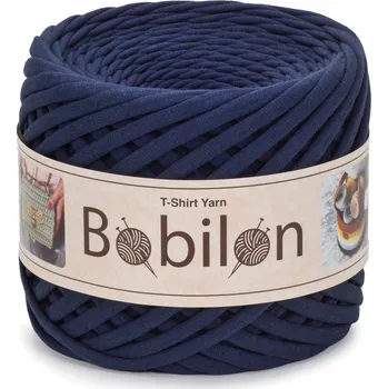 Příze Špagáty Bobilon MAXI 9-11 mm Blue Sapphire