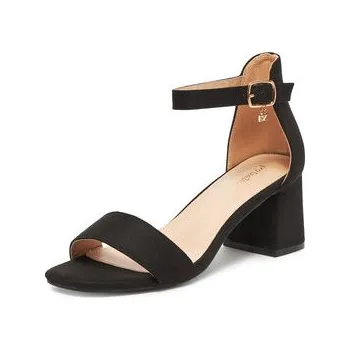 Dámské sandále Sandály DeeZee 5250-1 Černá 39