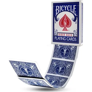 Poker DOUBLE BACK Card Deck (Bicycle) - balíček karet na kouzlení Barva: Modrá