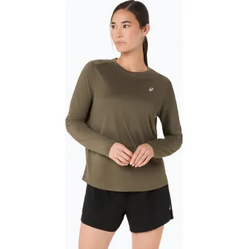 Dámské tričko Dámské běžecké tričko Longsleeve ASICS Core LS Top dark olive