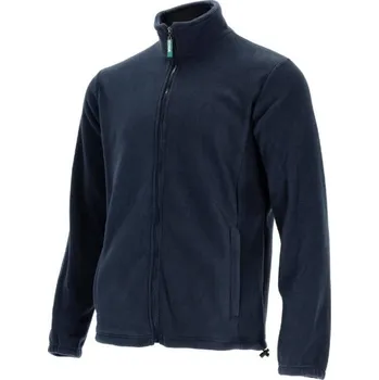 Pánská móda Mikina flísová, pánská BARRY 4XL, námořnická modrá, STALCO