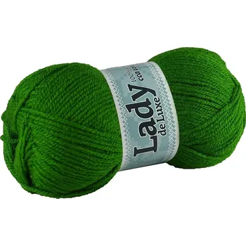 Příze Příze Lady de luxe 987 travní zelená