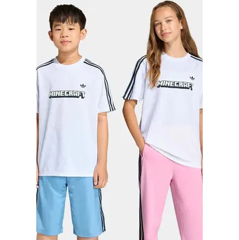 Dětské tričko adidas Originals MINECRAFT KD5405 bílá 00X, vel. 164
