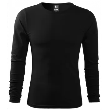 Pánské tričko Pánské triko s dlouhým rukávem ALTISPORT NoPrint NP/ALM911 ČERNÁ XXXL