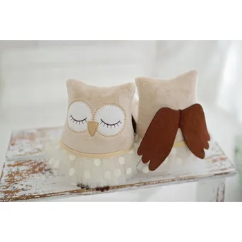 plyšák Soví sova plyšový mazlíček přítulníček Ruční výroba POLSKO narození křtiny dárek