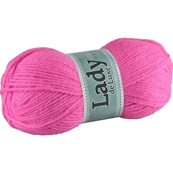 Příze Příze Lady de luxe 942 růžová