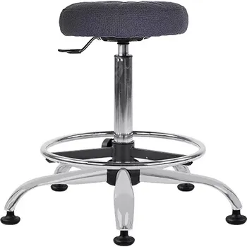 Antares Antistatický taburet 1291 TABURET C anntistatic (vysoký píst 1253, kruh pod nohy 1906)