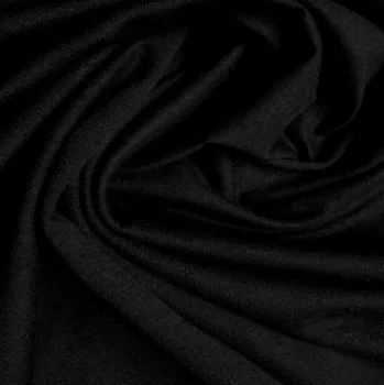 Prostěradlo Bavlněné prostěradlo 190x90 cm - ČERNÉ