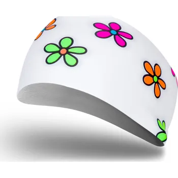 Čelenka COLLM Dámská sportovní čelenka KVĚTINY