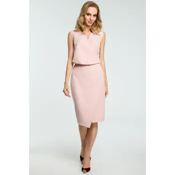 Dámské šaty MOE šaty do práce klasické midi velikost XL