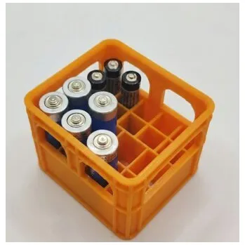 Článková baterie Organizér na baterie COMBO (AA + AAA) - Oranžový