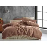 Kvalitex Mušelínové povlečení hnědé