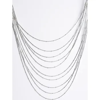 Náhrdelník MODERNÍ VÍCEŘADÝ NÁHRDELNÍK Z CHIRURGICKÉ PECA del SOL