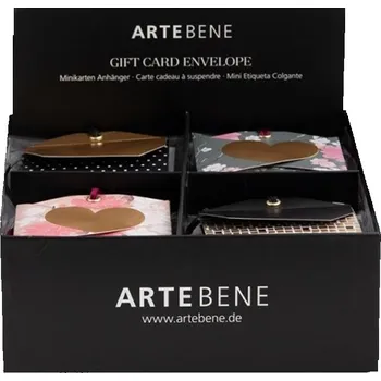 Artebene Dárková obálka 12x9,5cm 4 druhy /cena za kus/