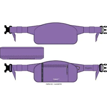 Ledvinka Ledvinka Haglöfs Tight Hip pack 1 - fialová Velikost: 1L