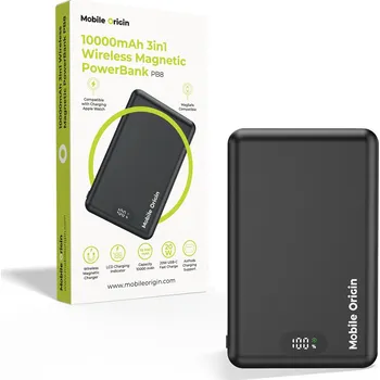 Powerbanka Mobile Origin 10000mAh 3in1 Wireless Magnetic PowerBank PB8